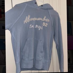 ABERCROMBIE AND FITCH LIGHT BLUE HOODIE💙💙